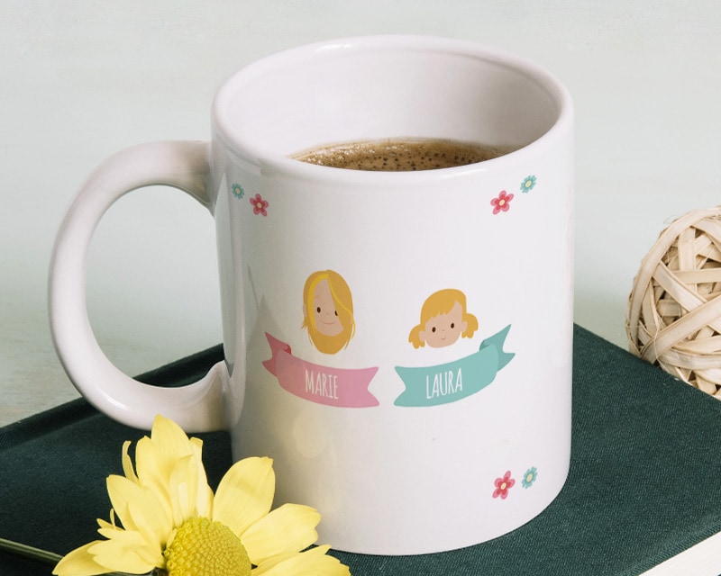 Mug personnalisé femme - Family Circus