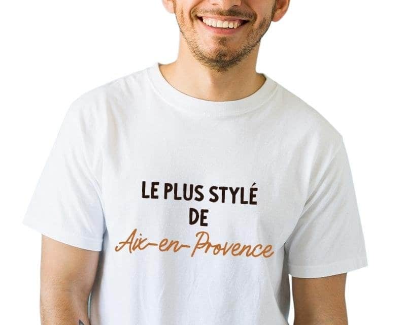 T-shirt homme personnalisé Aix-en-Provence