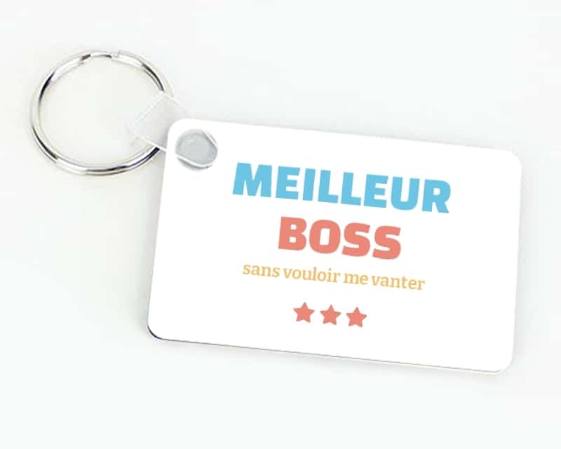 Porte-clef à personnaliser - Meilleur Boss