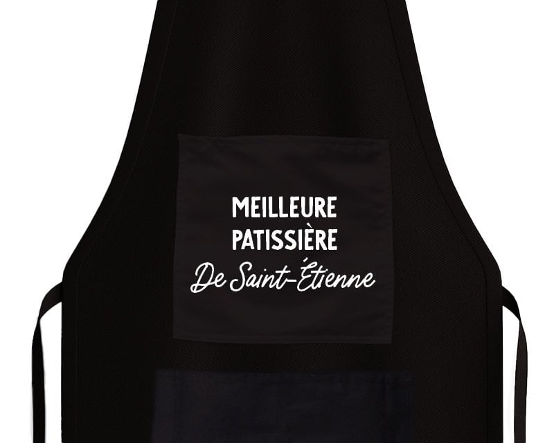 Tablier de cuisine personnalisé Saint-Étienne