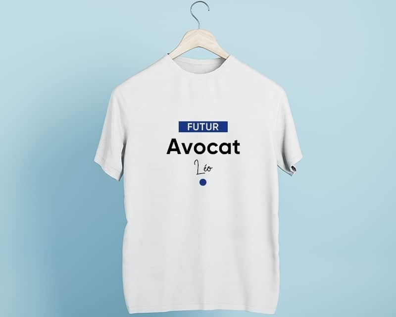 Tee shirt personnalisé homme - Futur avocat