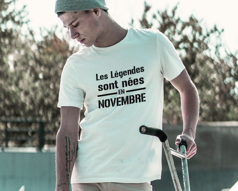 Tee shirt personnalisé homme - Légendes