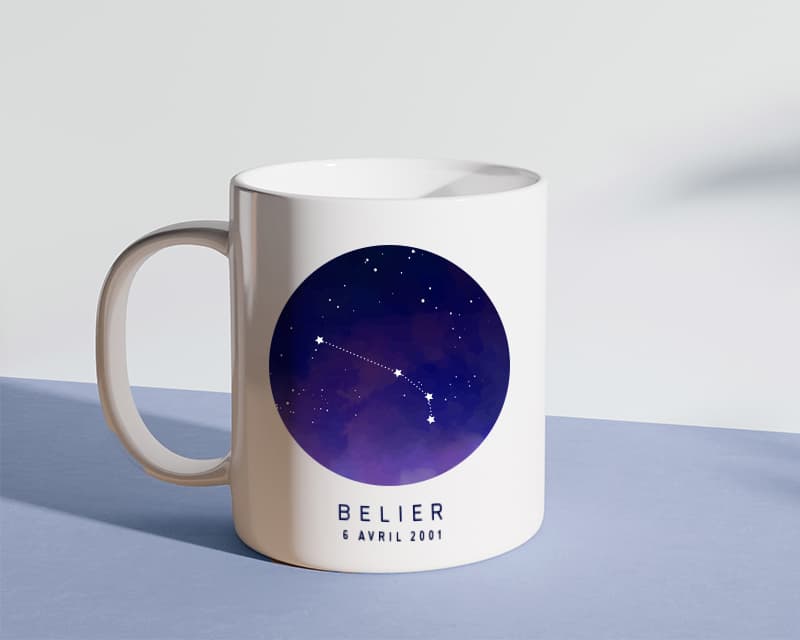 Mug personnalisé Constellation - Bélier