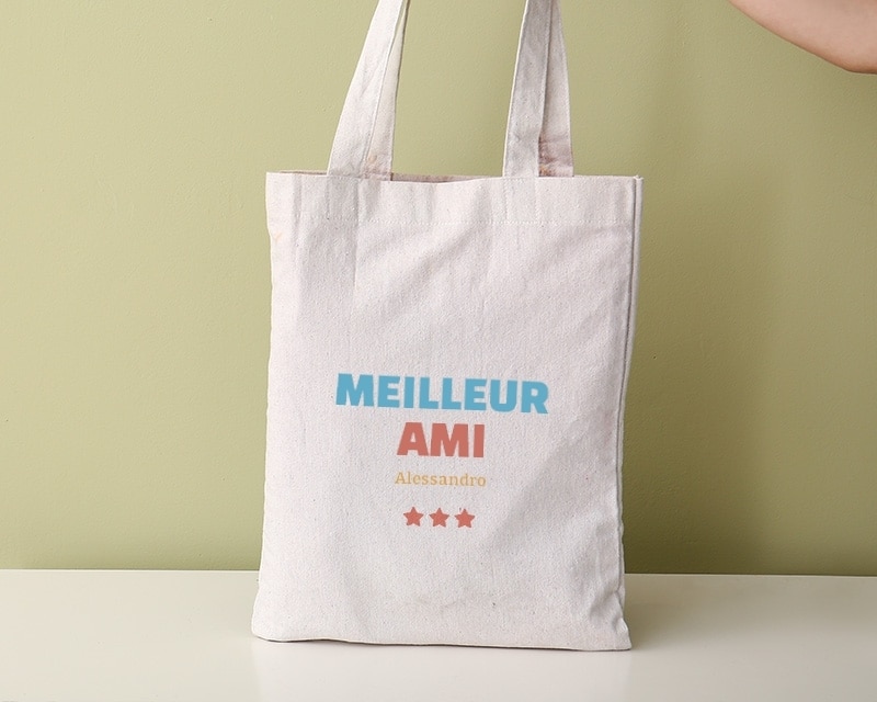 Tote bag personnalisable - Meilleur Ami