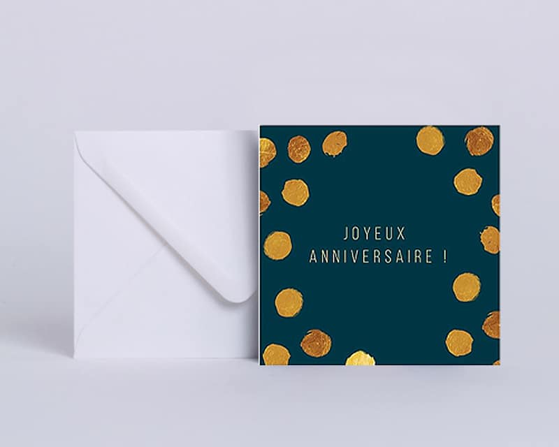 Carte de voeux Anniversaire