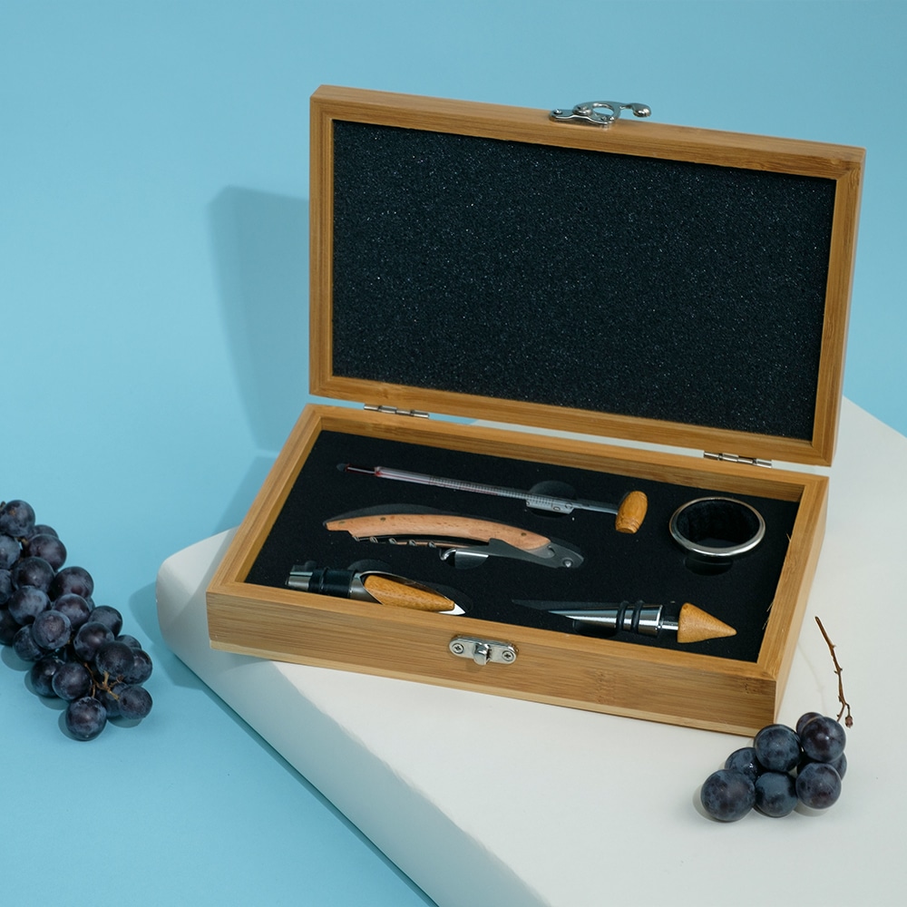 Coffret sommelier personnalisé - Retro K7 audio