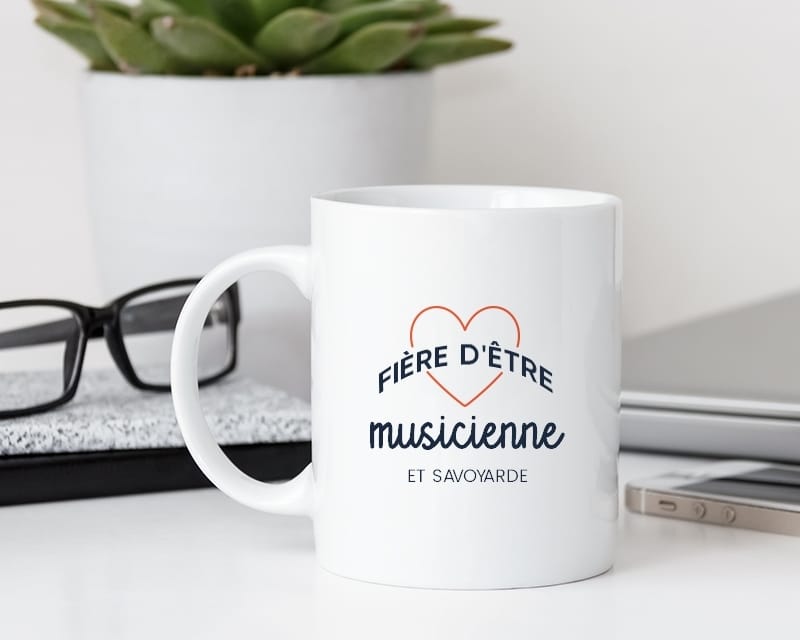 Mug personnalisé - Fière d'être musicienne