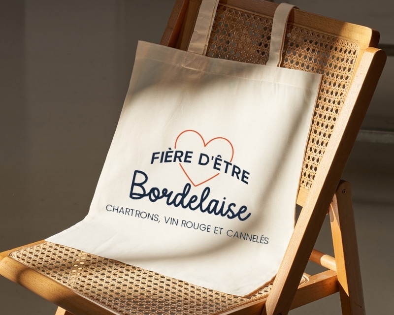 Tote bag personnalisable - Fière d'être Bordelaise