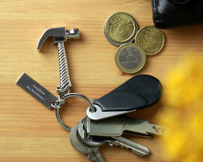 Porte-clés Marteau personnalisé