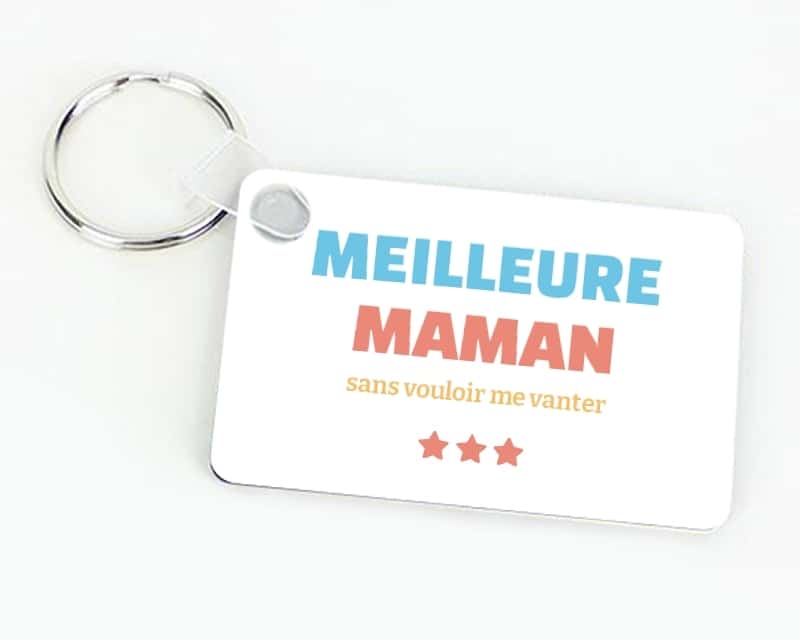 Porte-clés personnalisable - Meilleure Maman