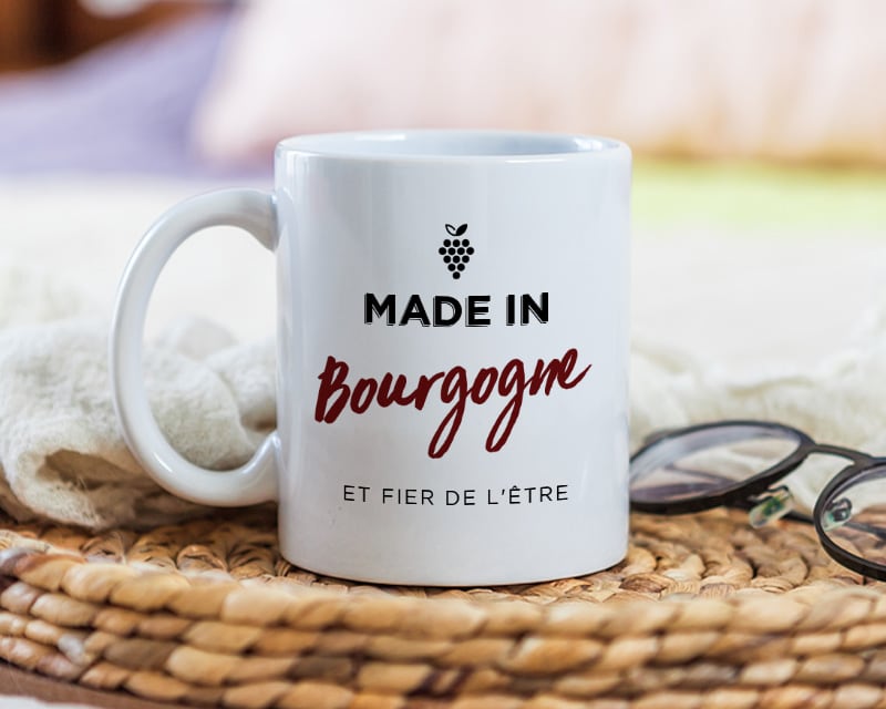 Tasse Personnalisée Made In Bourgogne 