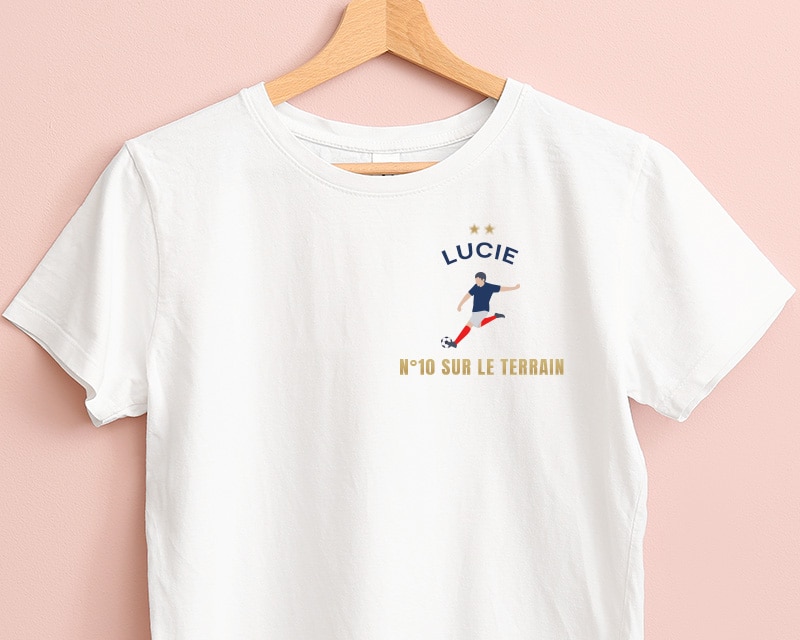 T-shirt femme personnalisé - Passion Football