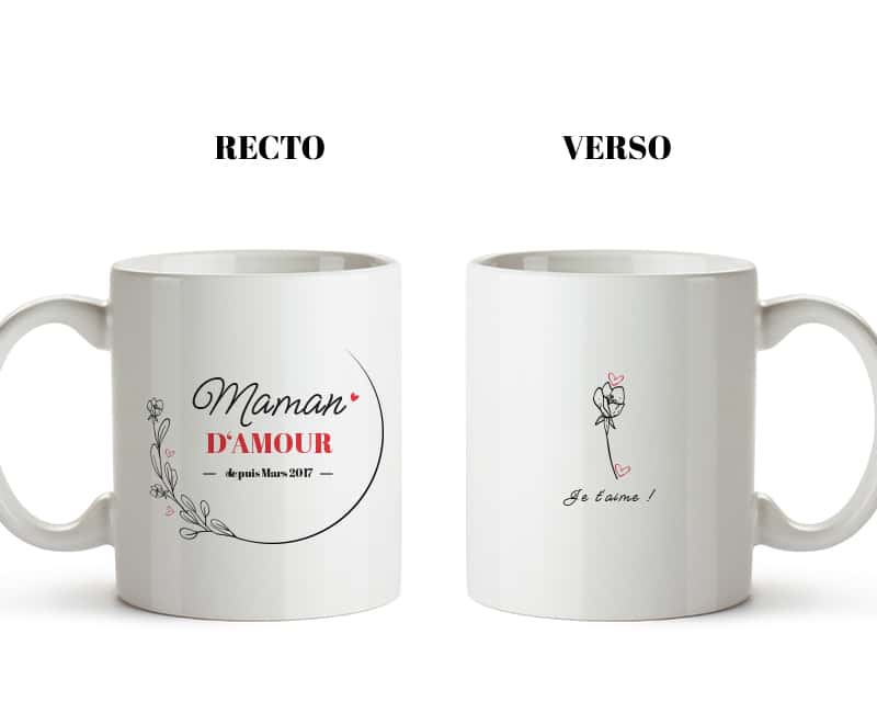 Mug personnalisé - Maman Depuis