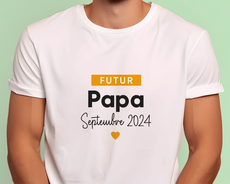 Teeshirt Homme - Papa Le Meilleur Cadeau 