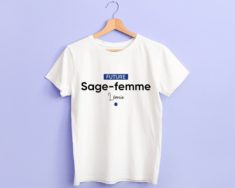 Tee shirt personnalisé femme - Future sage-femme