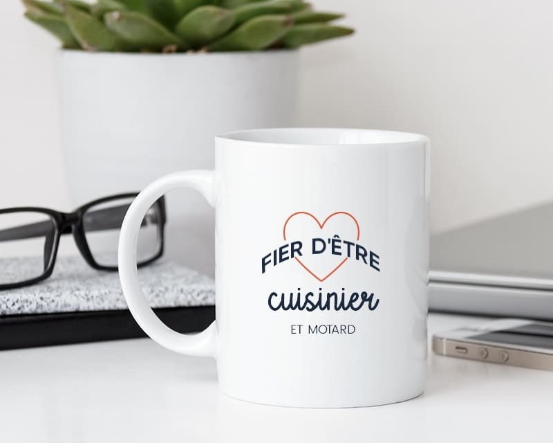 Mug personnalisé - Fier d'être cuisinier