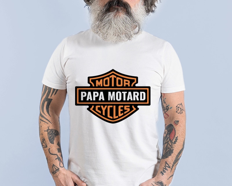 T-shirt homme personnalisé - Biker