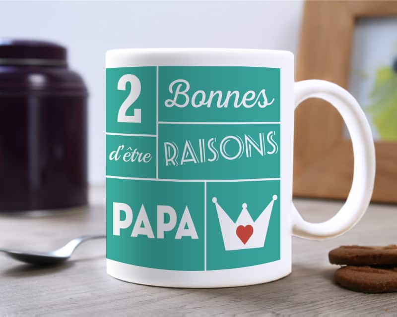 Mug personnalisé papa - Family Circus