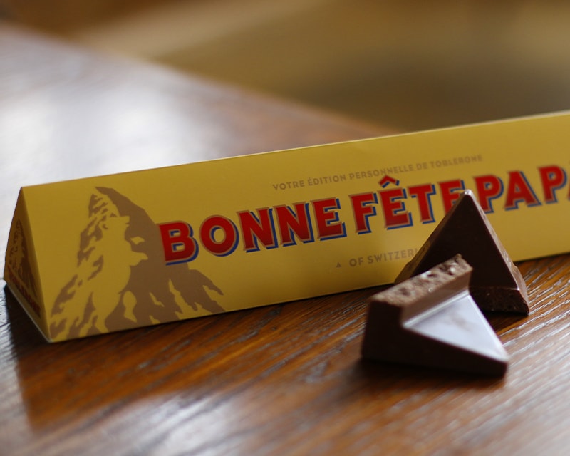 Toblerone géant - Bonne Fête Papa