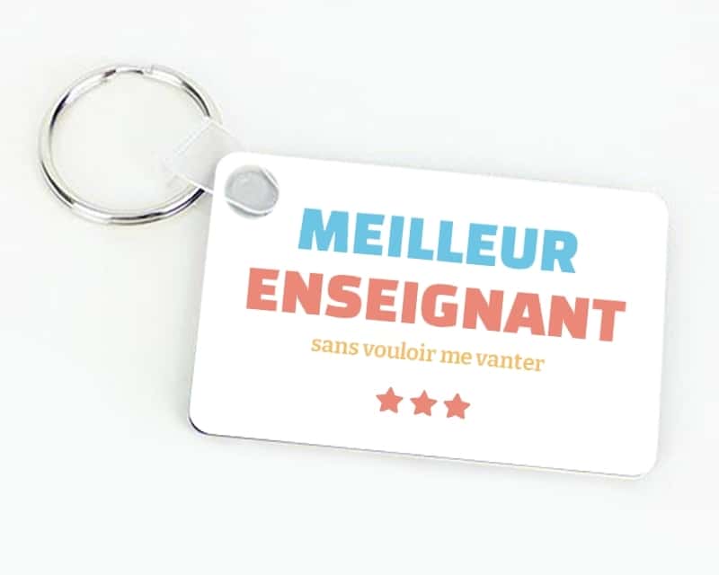 Porte-clés personnalisable - Meilleur Enseignant