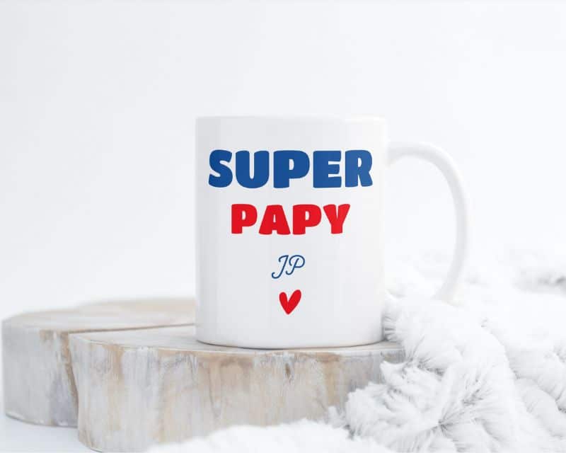 Mug personnalisé - Super Papy