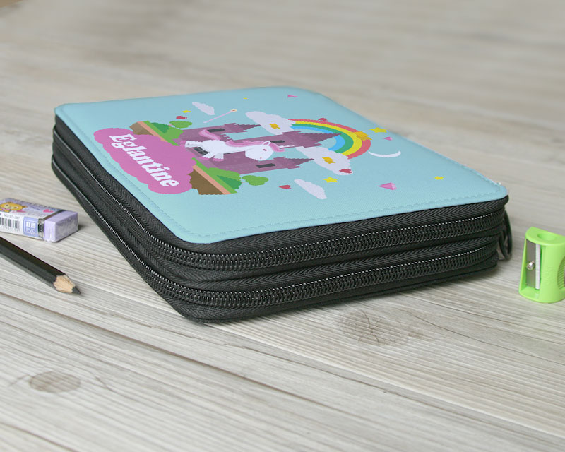 Trousse petite licorne avec fournitures