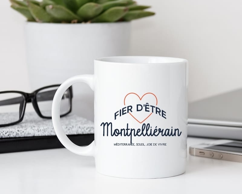 Mug personnalisé - Fier d'être Montpelliérain