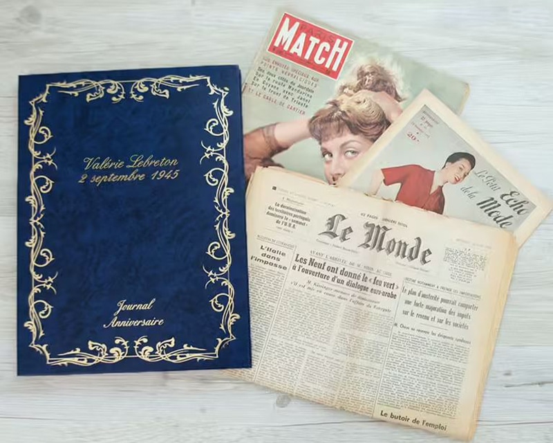 Journal du jour de naissance femme née en 1924