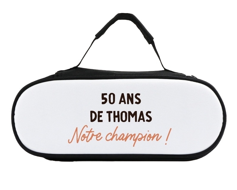 Sacoche de pétanque homme 50 ans