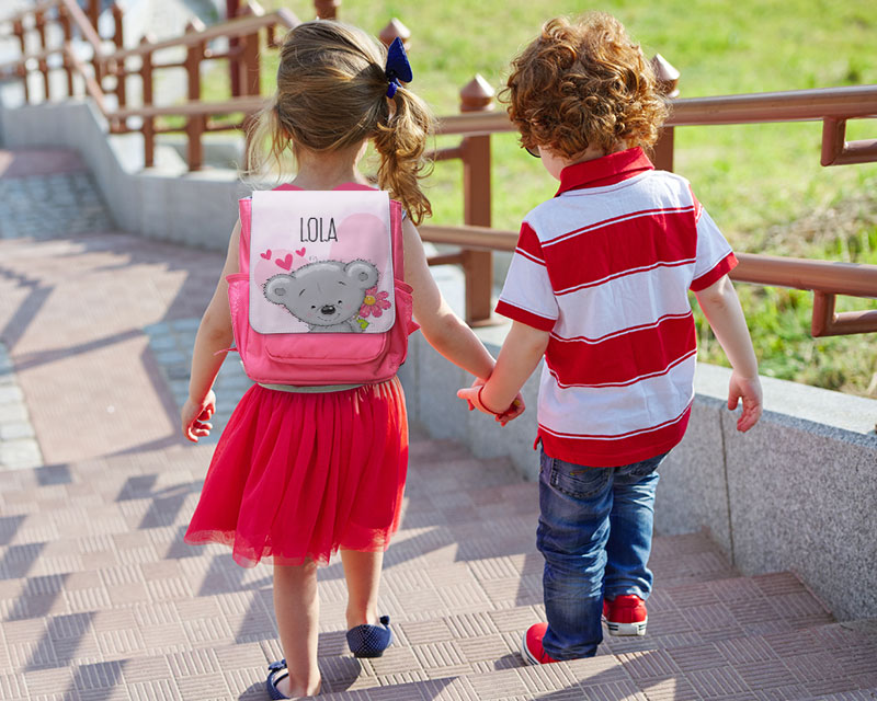 Sac à dos enfant et sa trousse Ourson