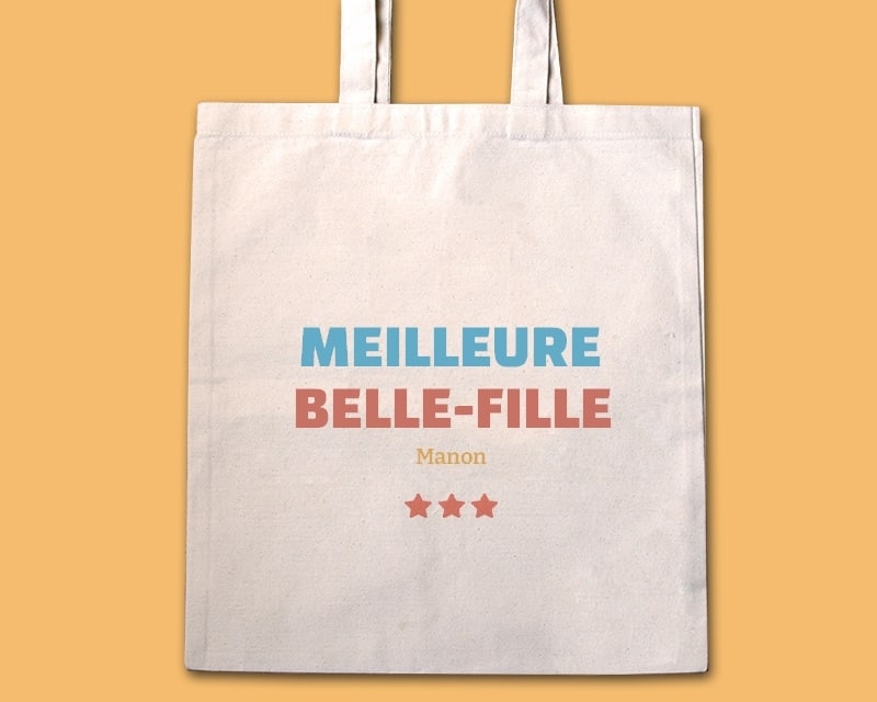 Tote bag personnalisable - Meilleure Belle-Fille