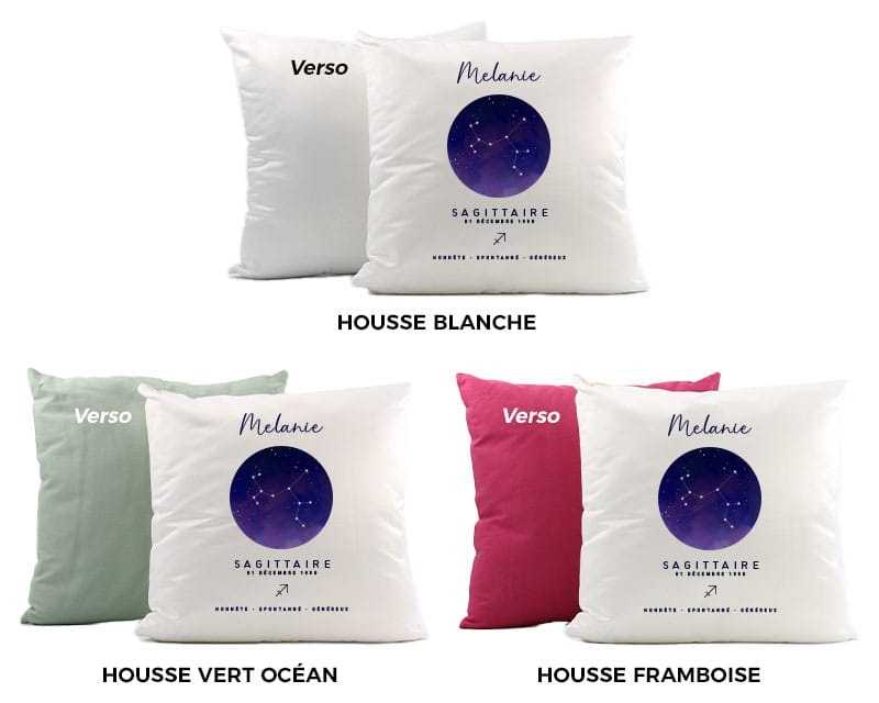 Coussin personnalisé Constellation - Sagittaire