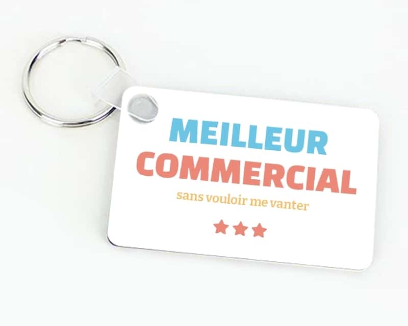 Porte-clés personnalisable - Meilleur Commercial