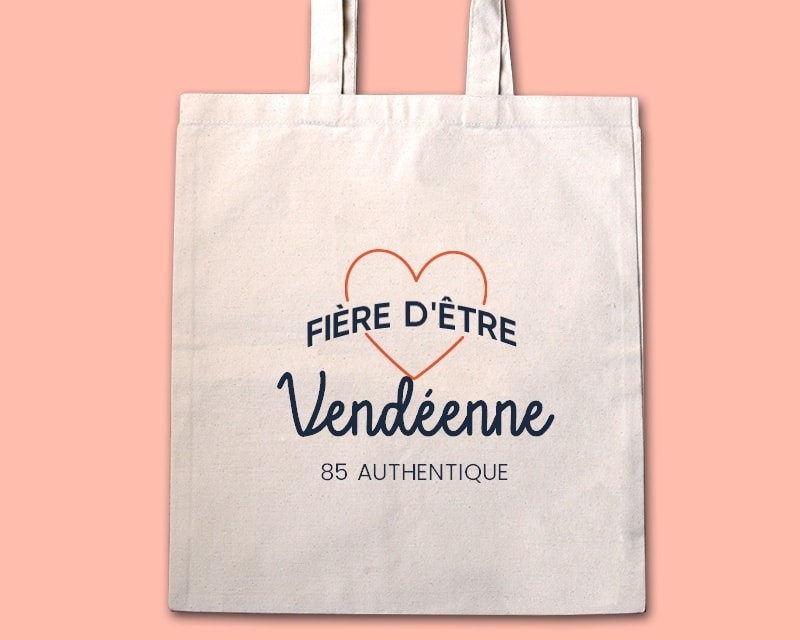 Tote bag personnalisable - Fière d'être Vendéenne