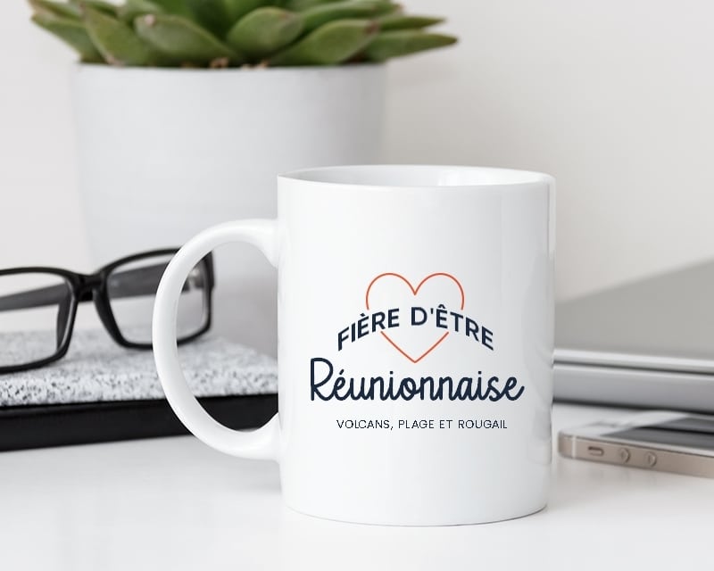 Mug personnalisé - Fière d'être Réunionnaise