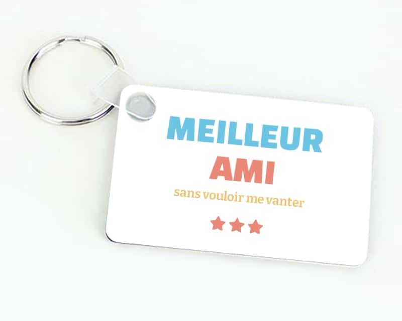 Porte-clés personnalisable - Meilleur Ami