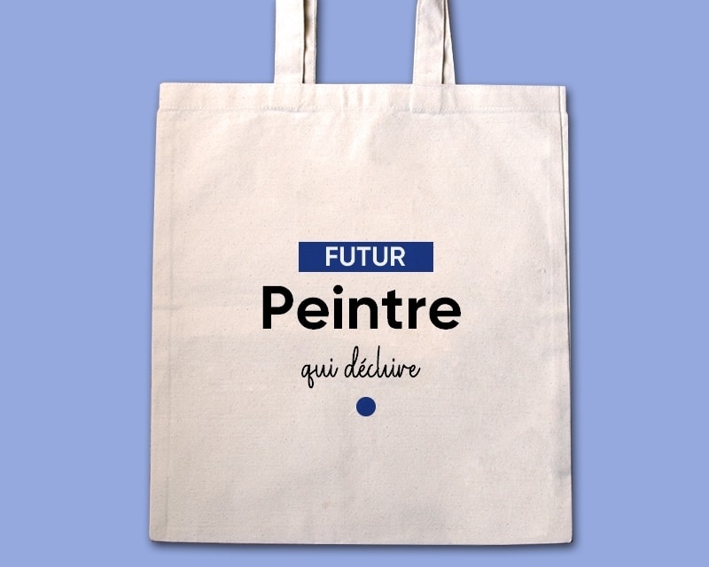 Tote bag personnalisable - Futur peintre