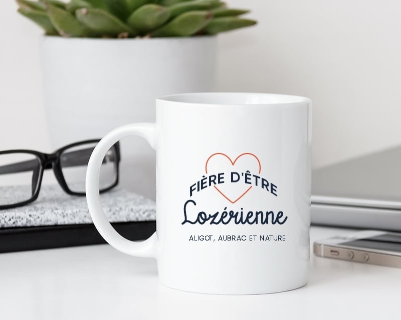 Mug personnalisé - Fière d'être Lozérienne