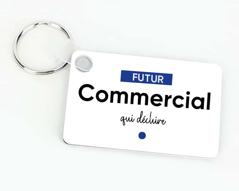 Porte-clés à personnaliser - Futur commercial