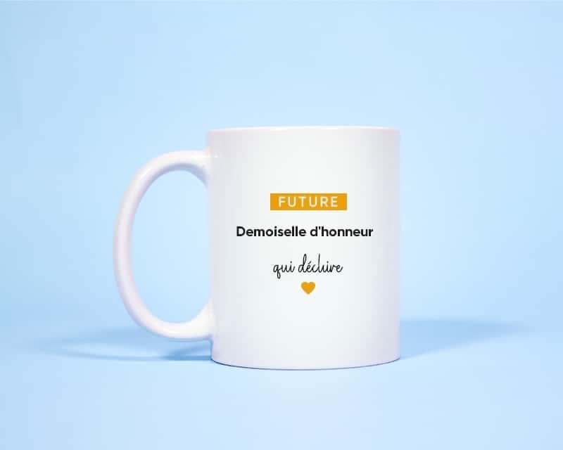 Mug personnalisé - Future demoiselle d'honneur