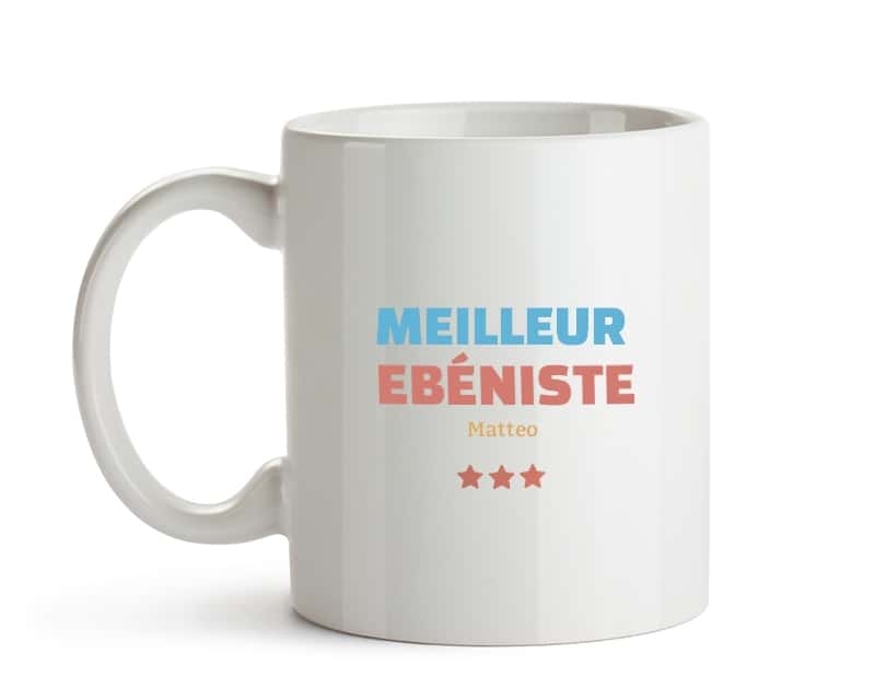 Mug personnalisé - Meilleur Ebéniste