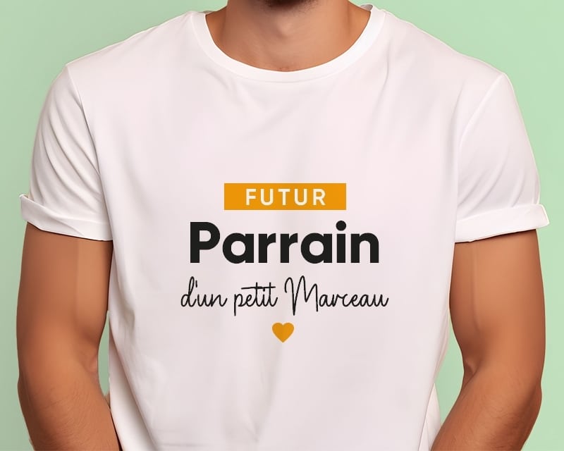 Tee shirt personnalisé homme - Futur parrain