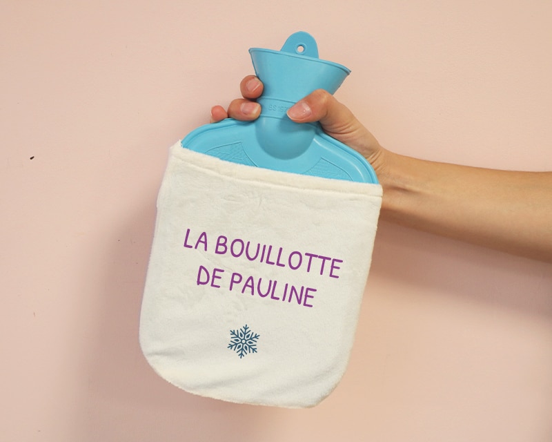 Bouillotte personnalisée