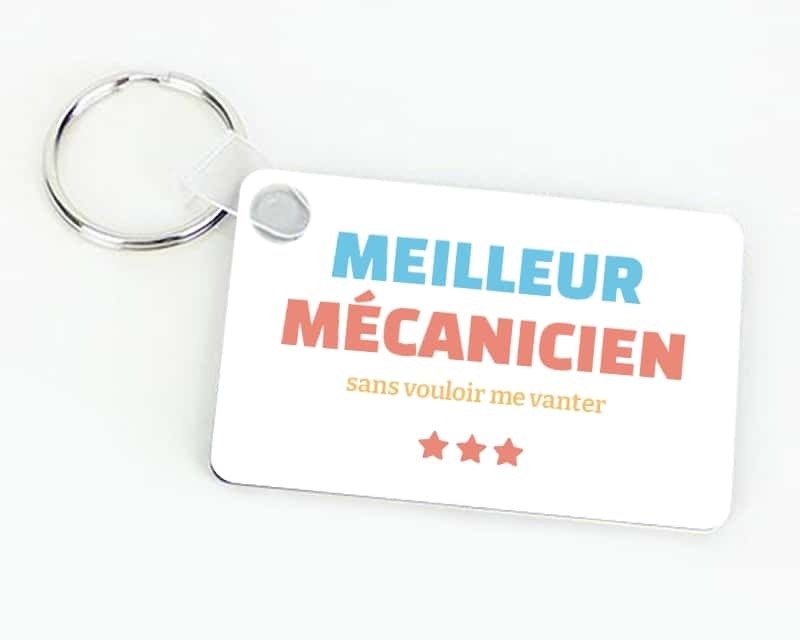 Porte-clés personnalisable - Meilleur Mécanicien