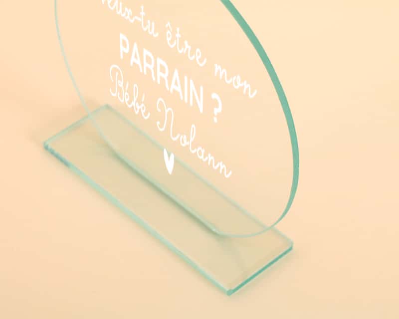 Trophée personnalisé - Parrain