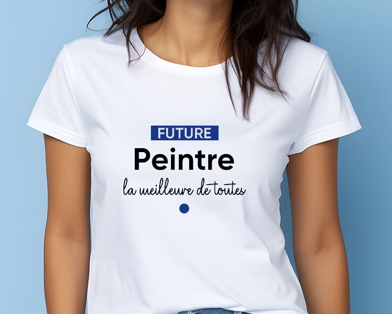 Tee shirt personnalisé femme - Future peintre