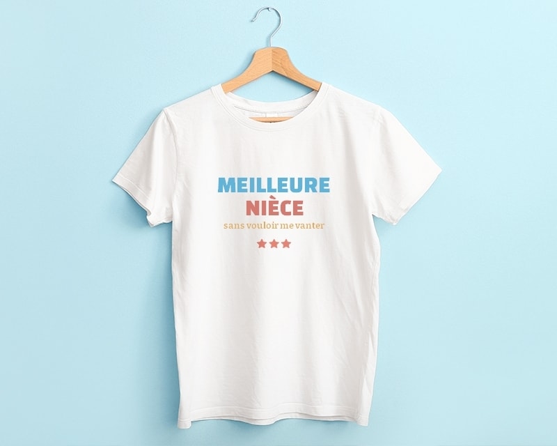 Tee shirt personnalisé femme - Meilleure Nièce