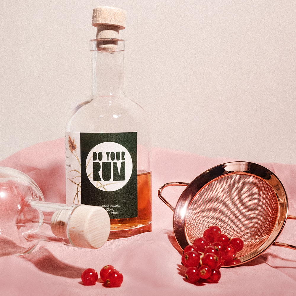 Kit de fabrication de rhum avec verre personnalisé - Cadeaux.com