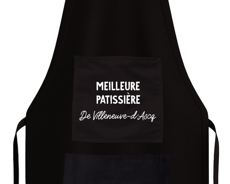 Tablier de cuisine personnalisé Villeneuve-d'Ascq