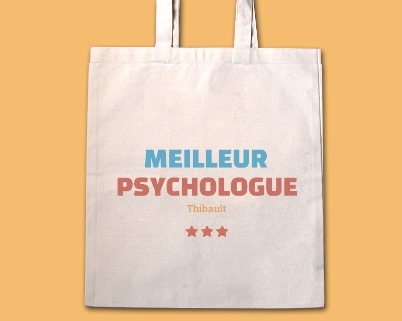Tote bag personnalisable - Meilleur Psychologue